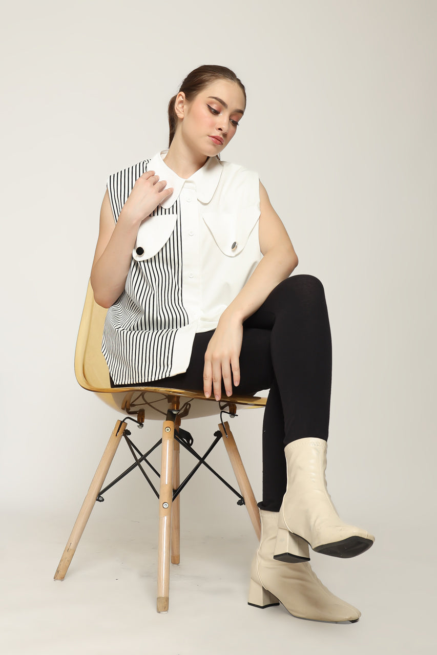 Bloom et Cotton Half Shirt