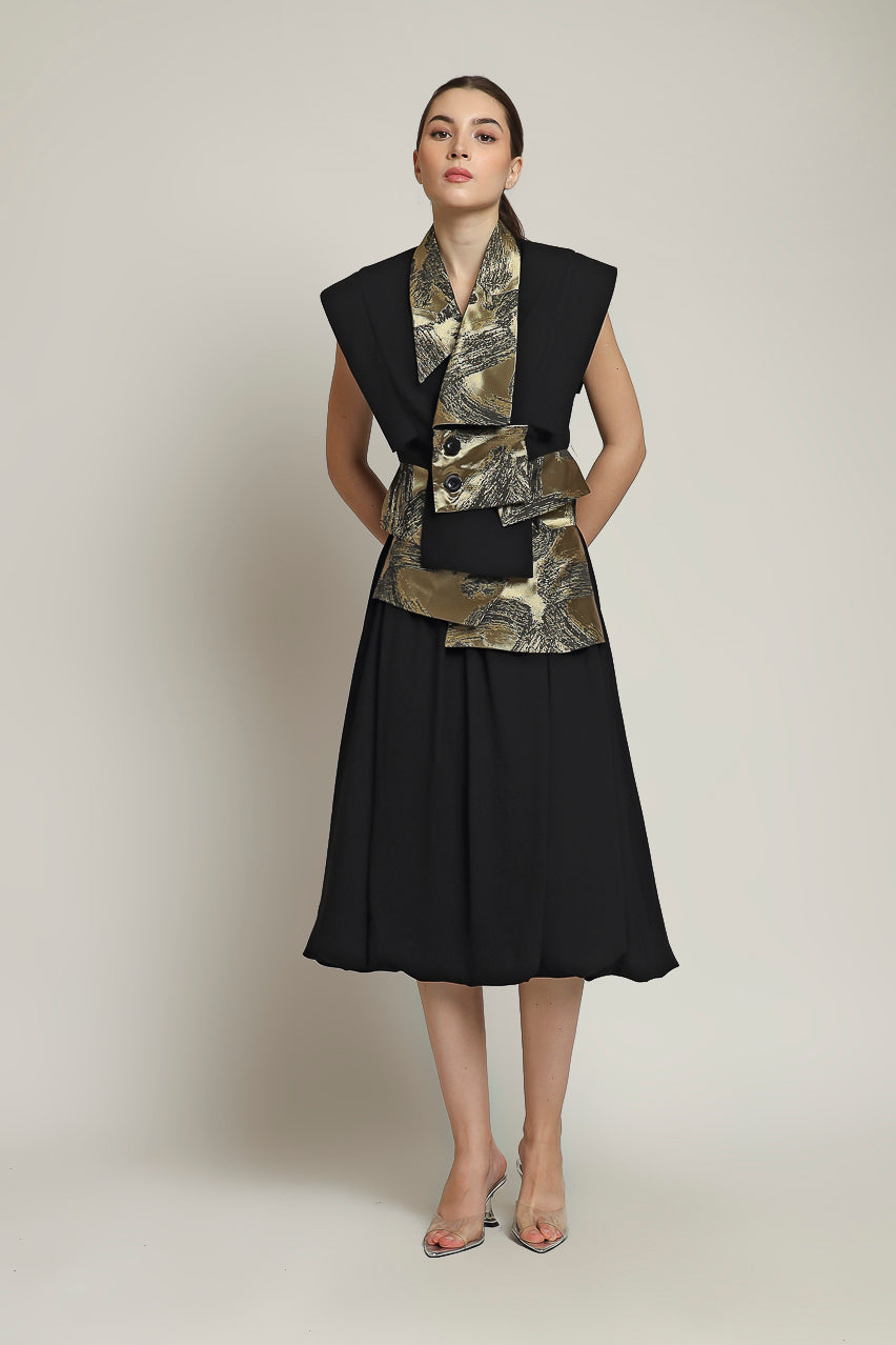 Bloom et Champs Set Balloon Golden