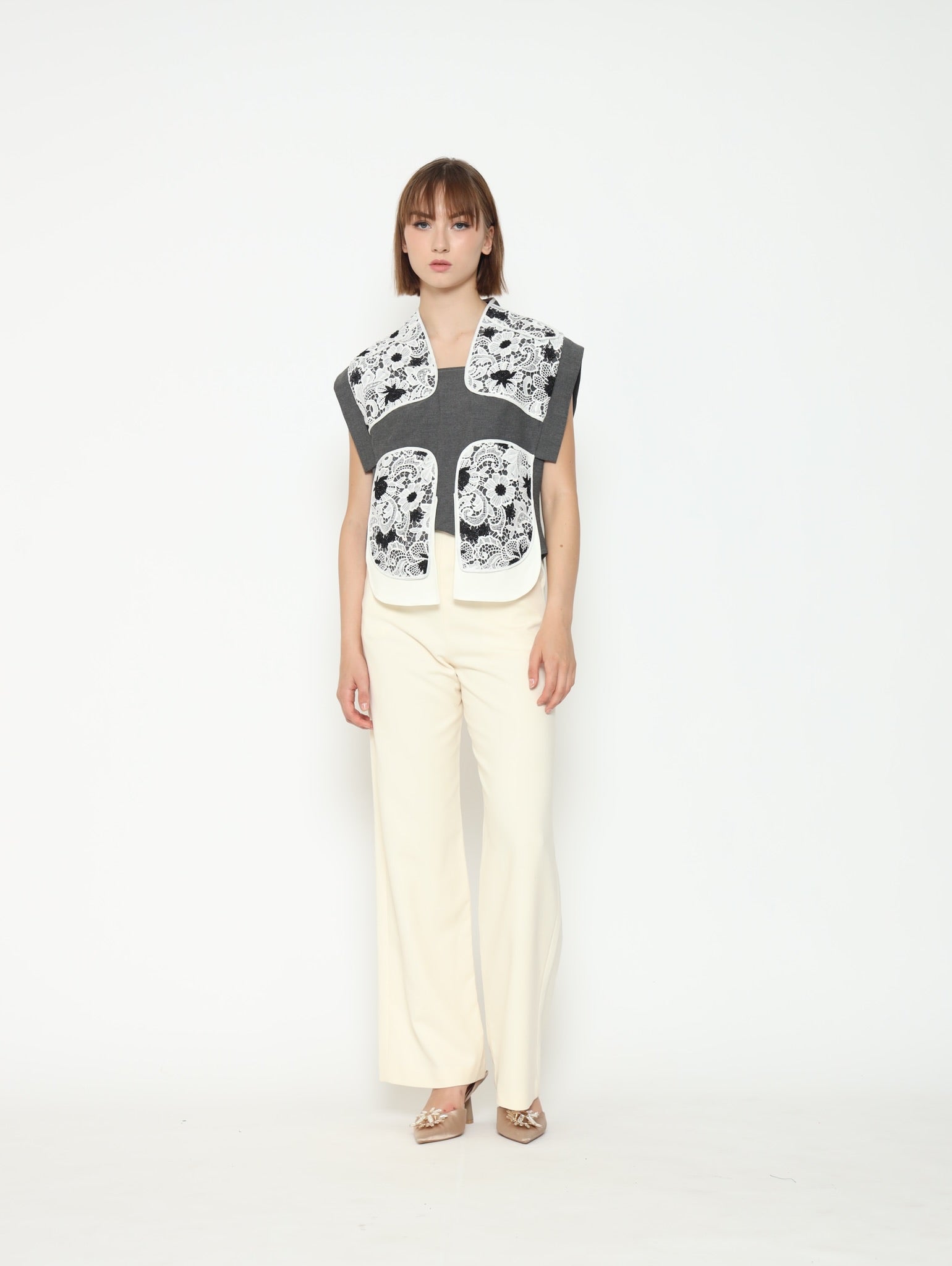 Bloom et Champs Top Brukat Abu