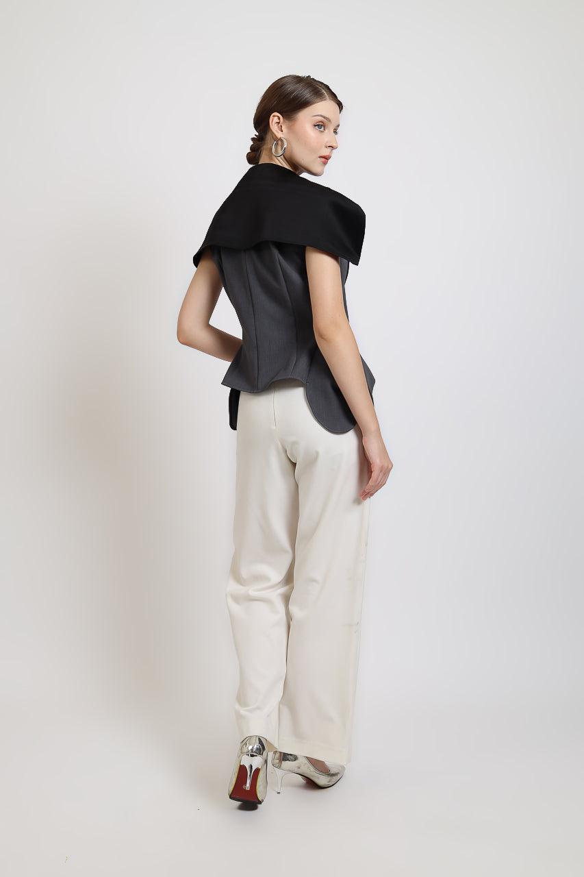 Bloom et Champs Prism Grey Blouse