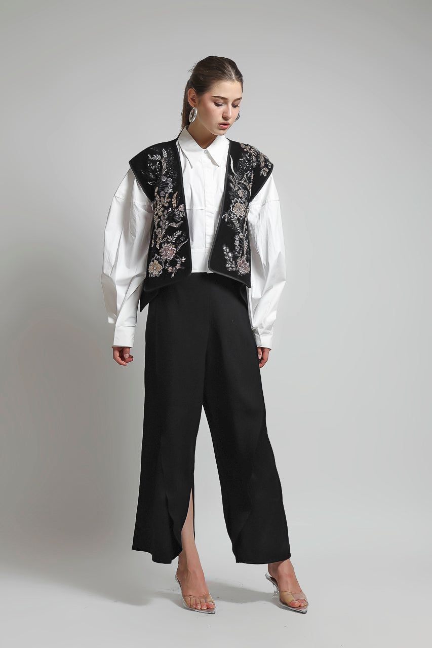 Bloom et Champs Outer Kaku Payet/Celana Saten Panjang