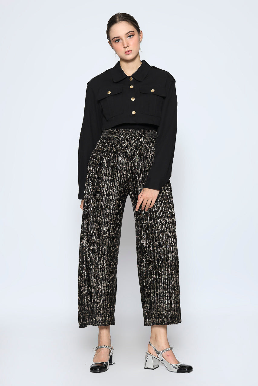 Bloom et Cotton Corduroy Jacket in Black