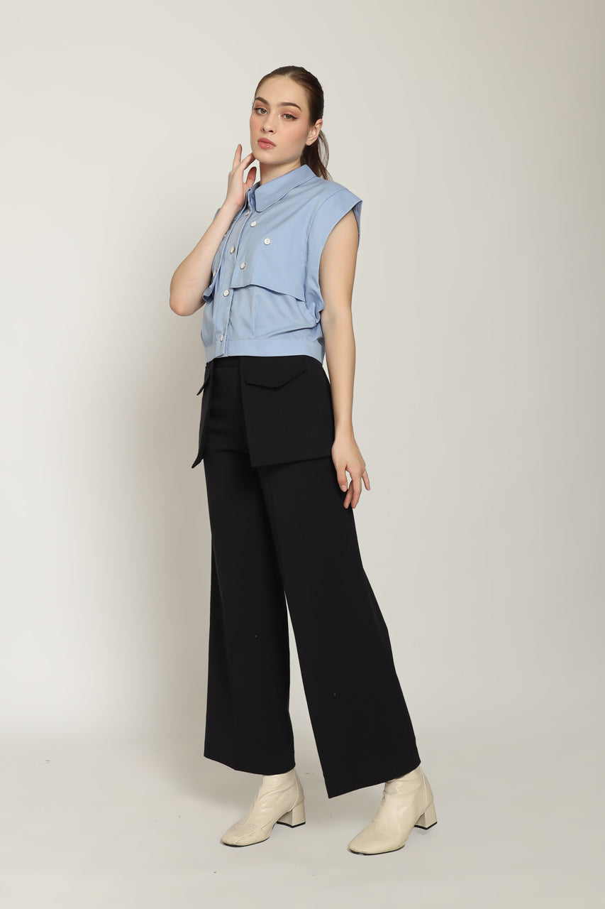 Bloom et Cotton Baby Blue Shirt