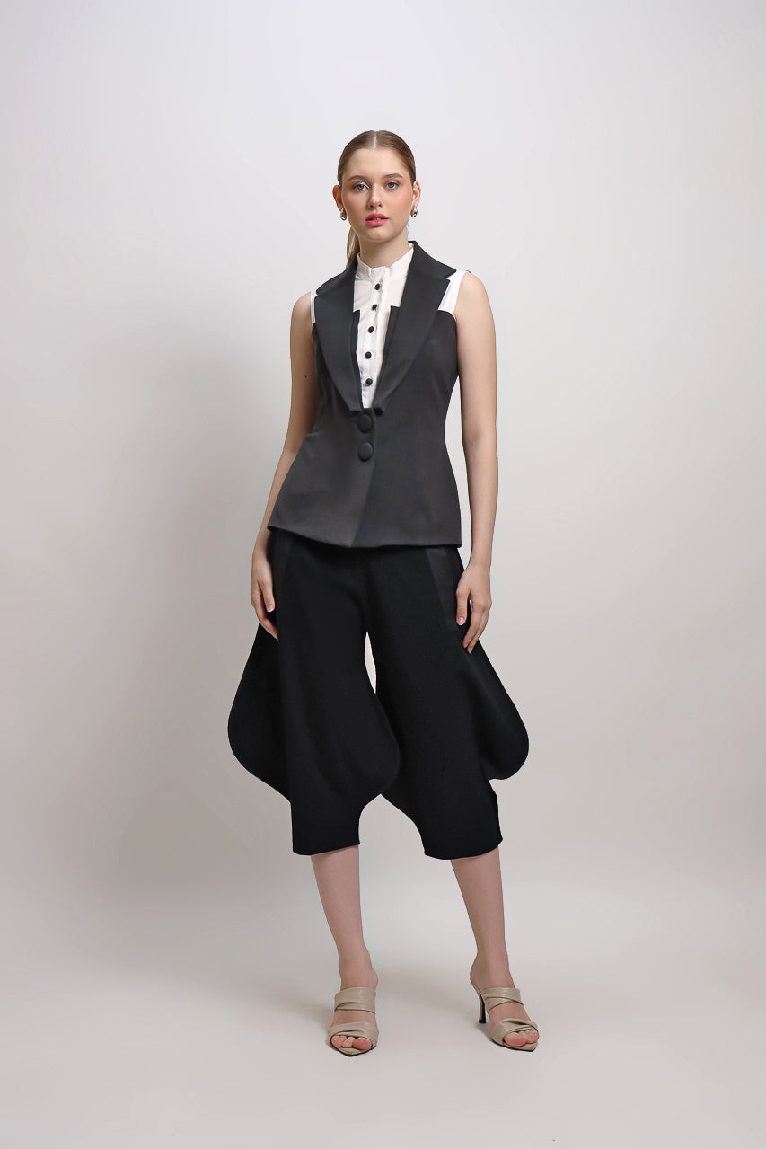 Bloom et Champs Vest Pisah Grey / Bloom Celana Terompet