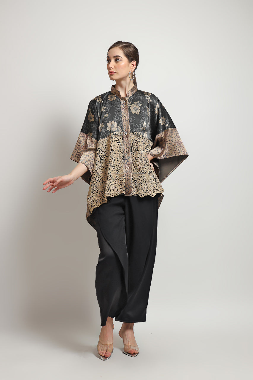 Bloom et Champs Ethnic Lawar Top