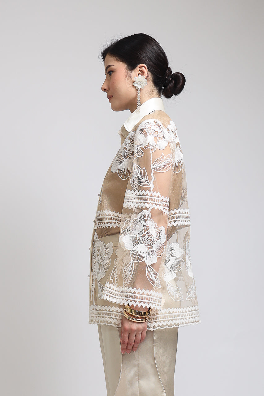 Bloom et Champs Kemeja Tille Bunga