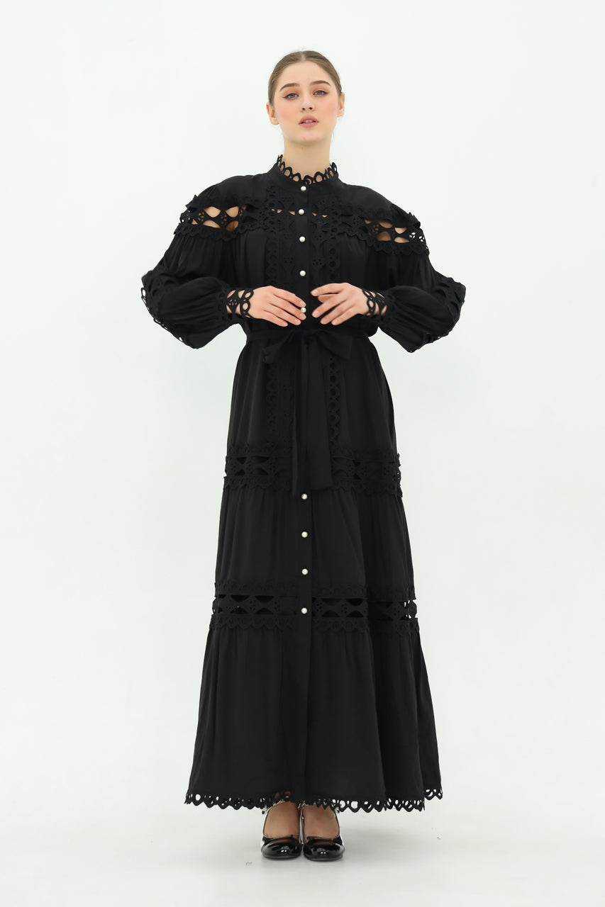 Bloom Lace Long Dress