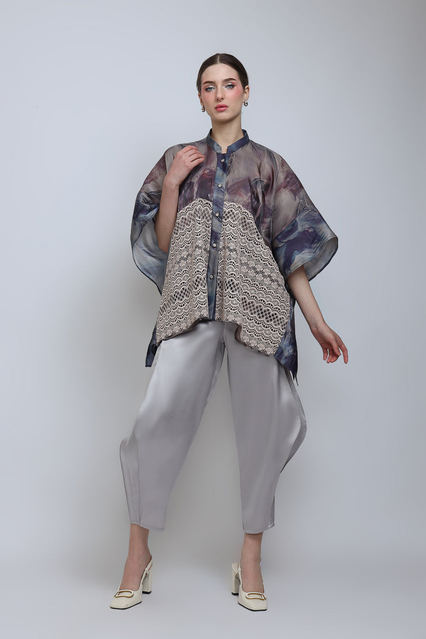 Bloom et Champs Kemeja Lawar Organza