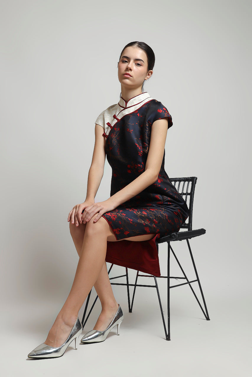 Bloom et Champs Dress Cheongsam Tassel