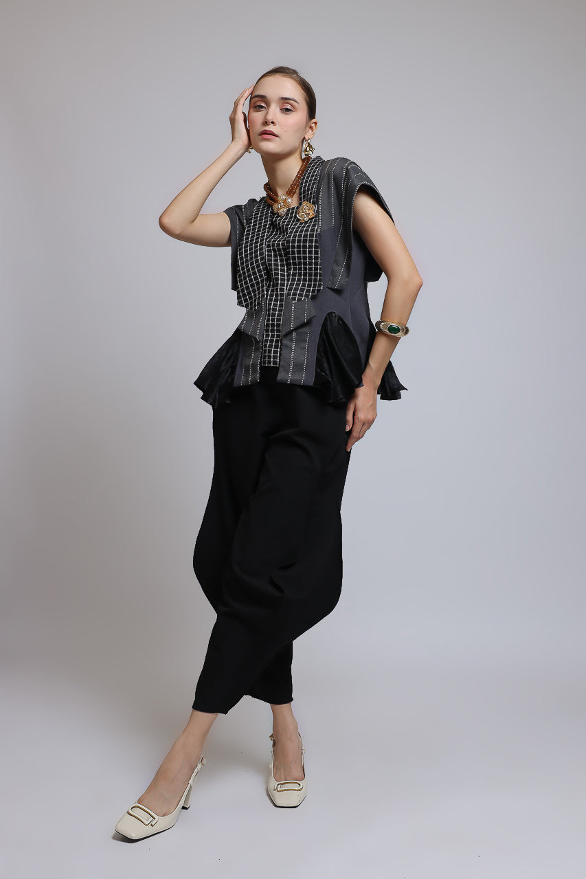 Bloom et Champs Natalie Blouse Peplum/Bloom Doremi Pants