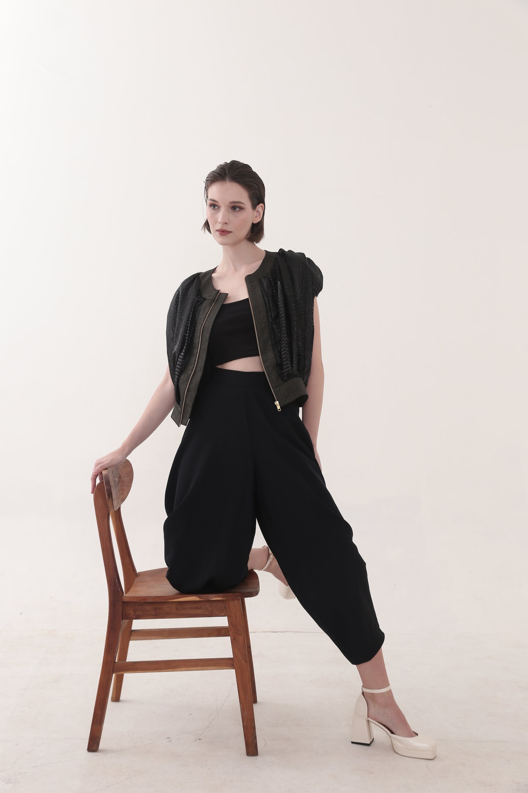 Bloom et Champs Top Bomber Glitter