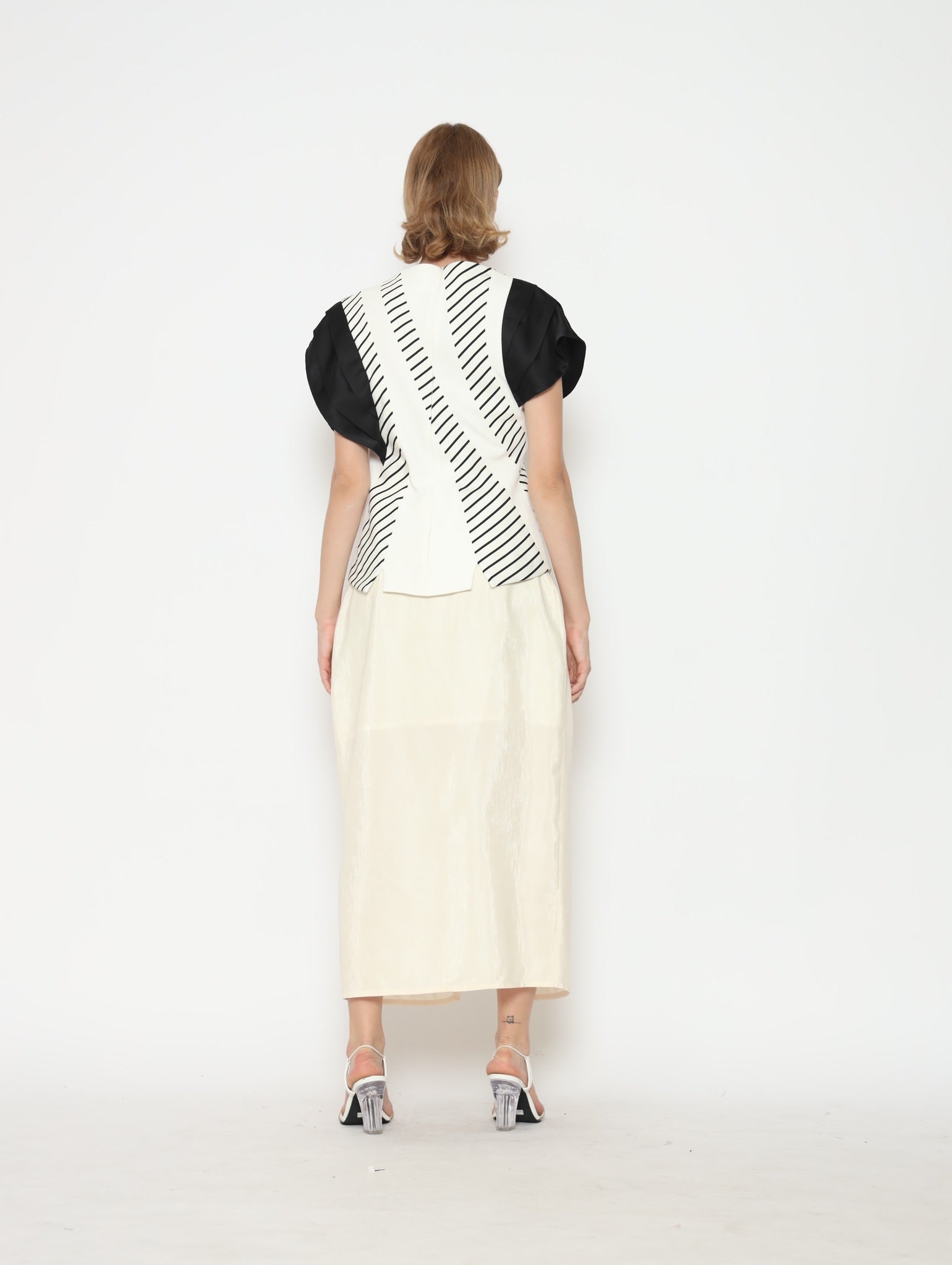 Bloom et Champs Ivory Skirt