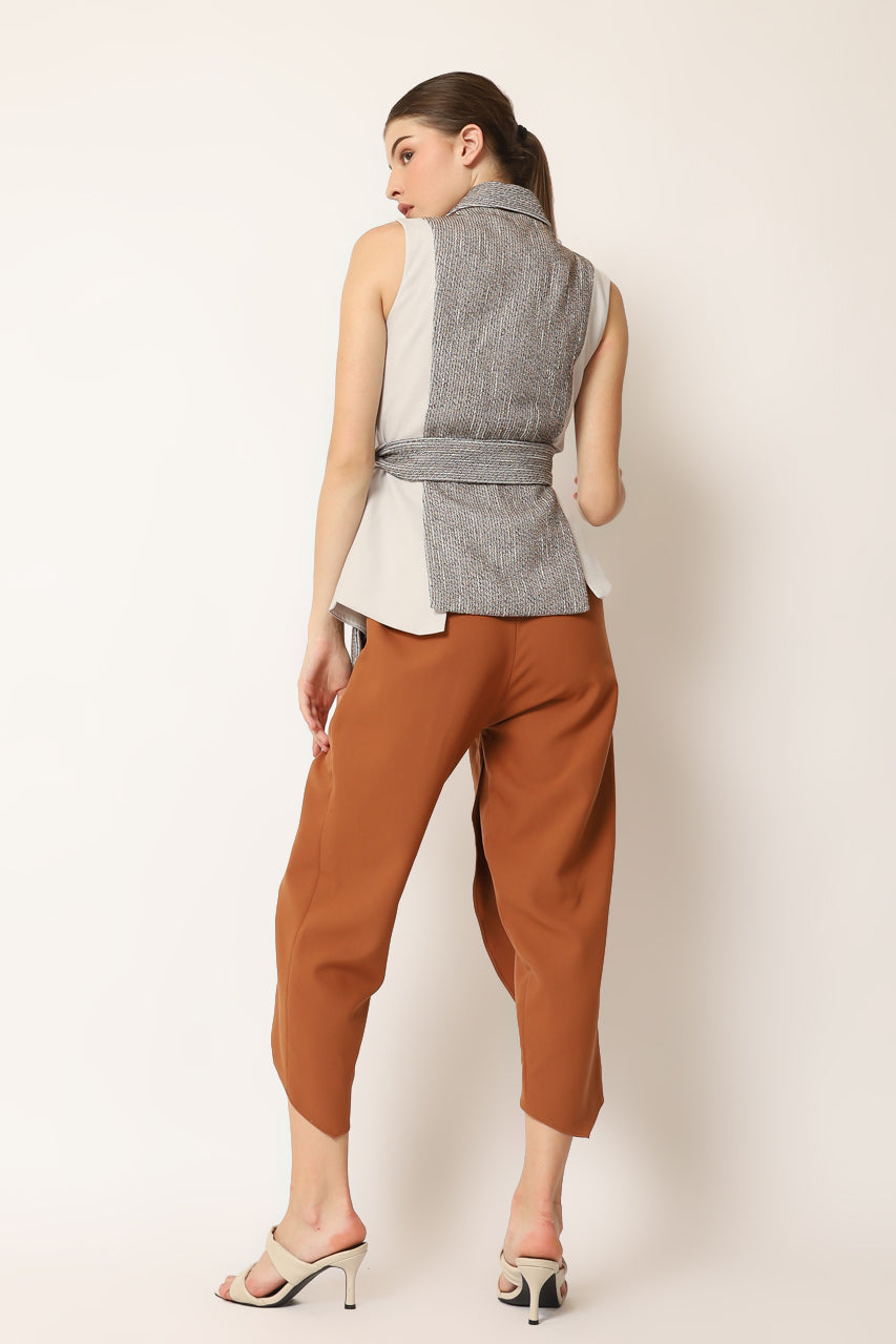 Bloom et Champs Vest Jinjet Tweed