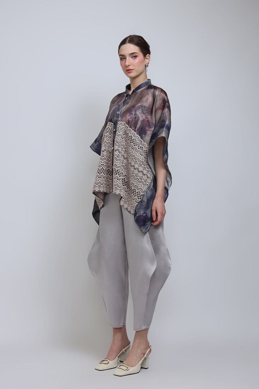 Bloom et Champs Kemeja Lawar Organza