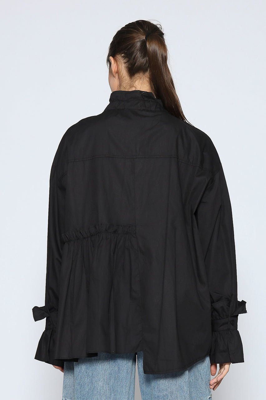 Bloom et Cotton High Neck Shirt