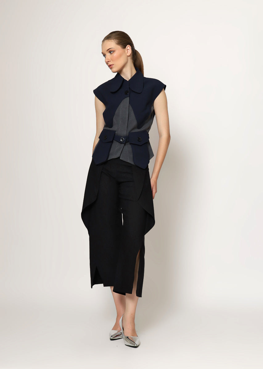 Bloom Et Champs Top Segitiga Abu