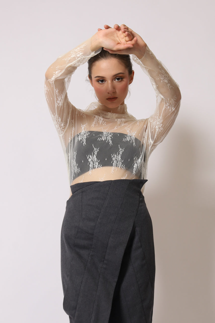 Bloom et Champs Grey Obi Ploi Pants