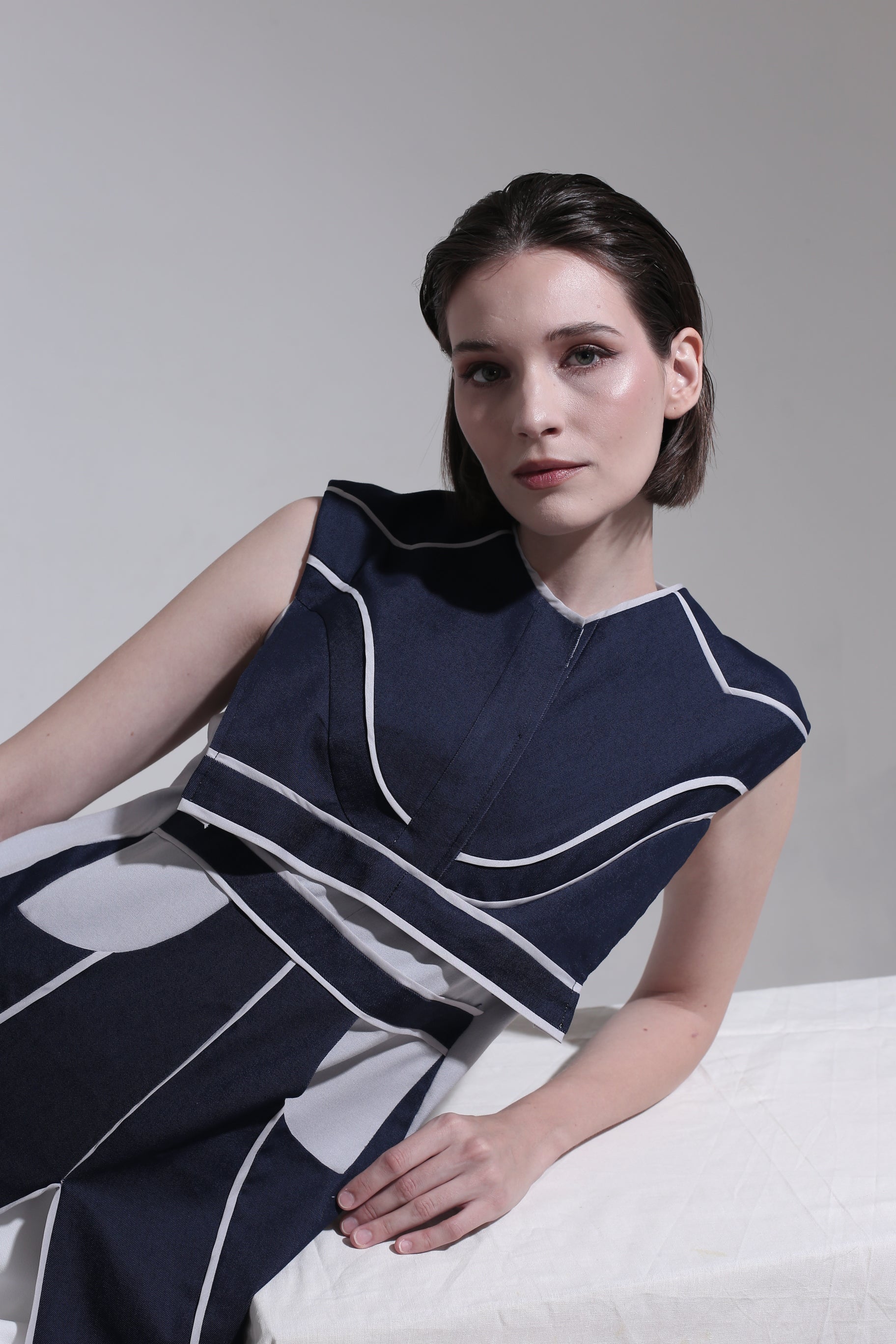 Bloom et Champs Geometric Long Top