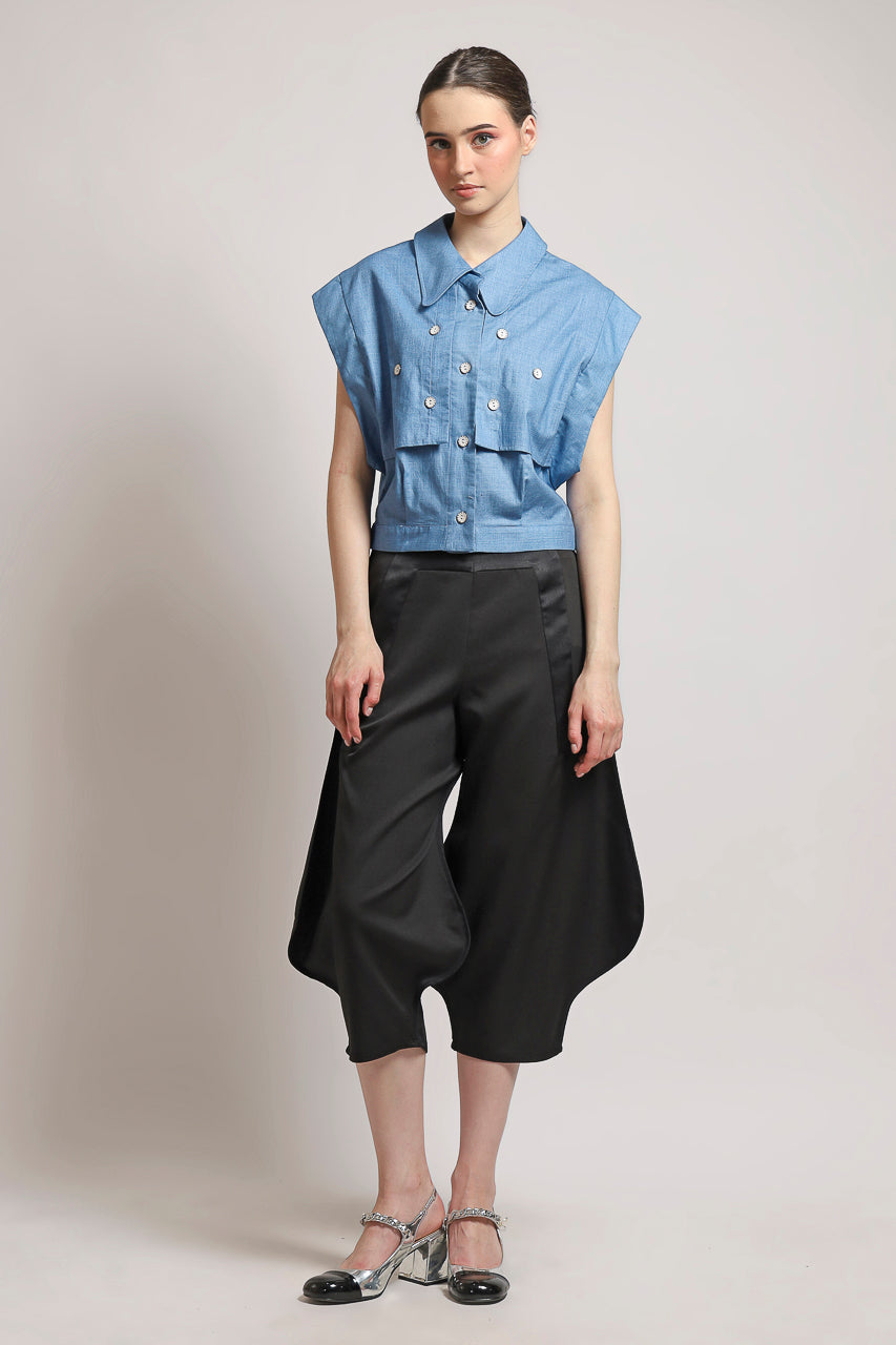 Bloom et Champs Kemeja Baby Blue