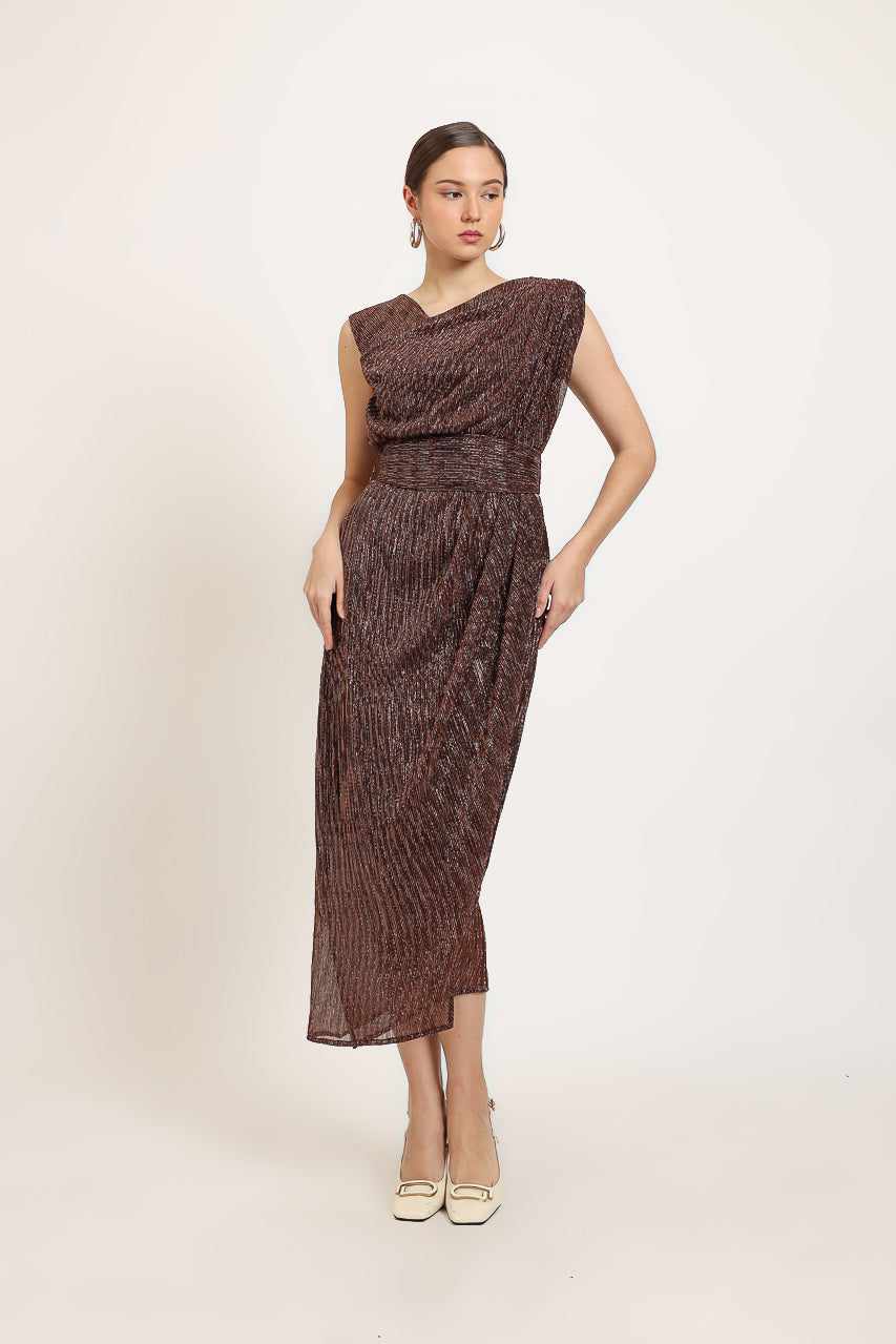 Bloom et Champs Dress Pundak Caramel