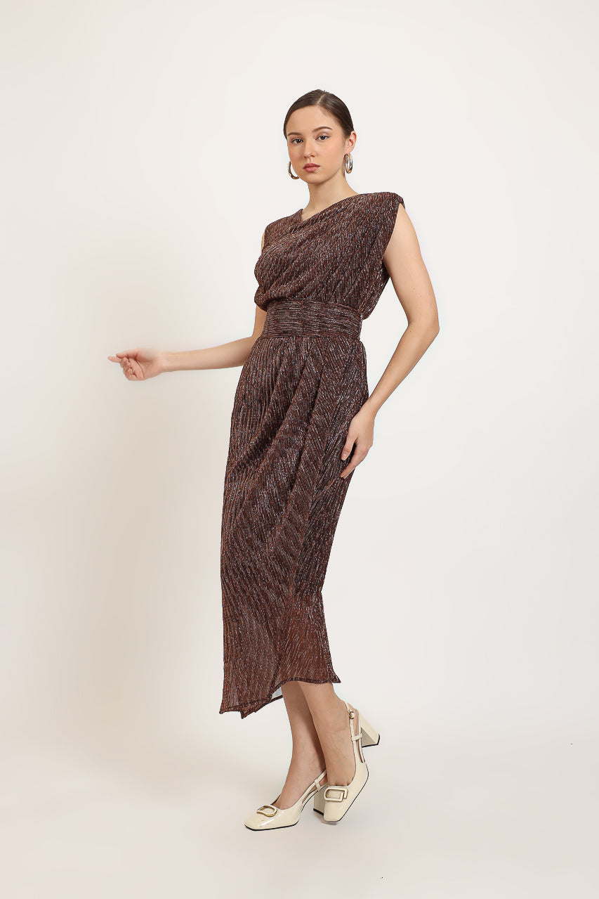 Bloom et Champs Dress Pundak Caramel