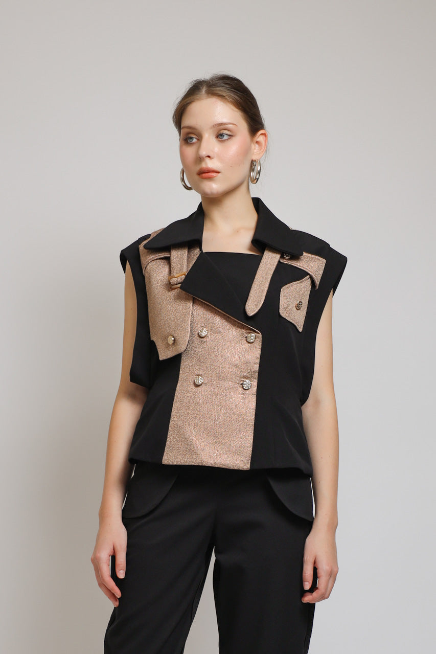 Bloom et Champs Acrylic Blouse