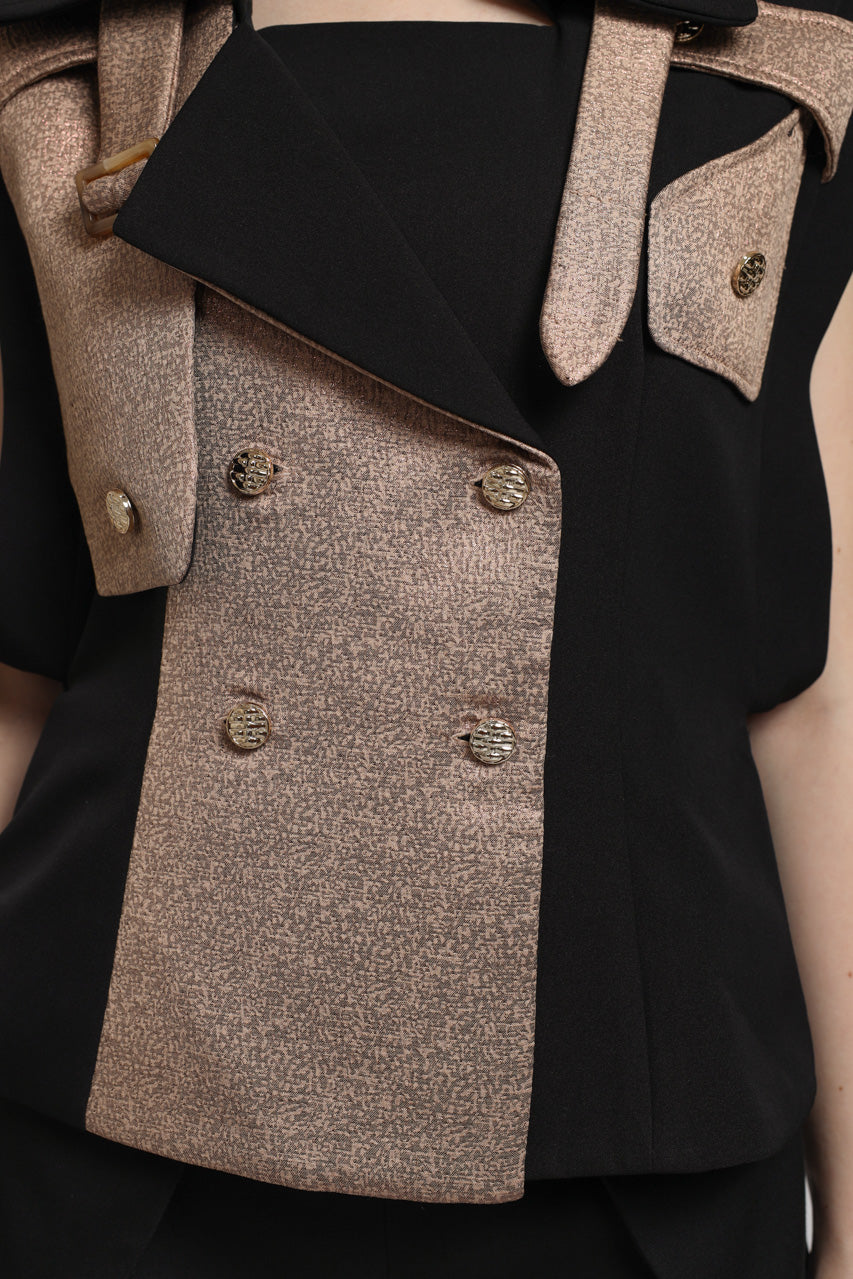 Bloom et Champs Acrylic Blouse