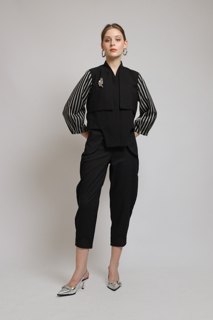 Bloom et Champs AK Blazer Double Brooch