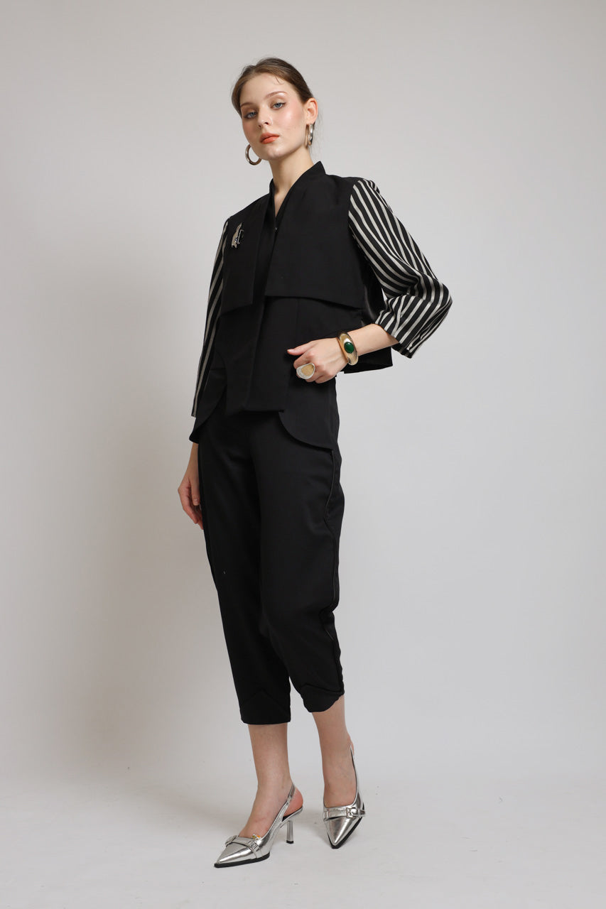 Bloom et Champs AK Blazer Double Brooch