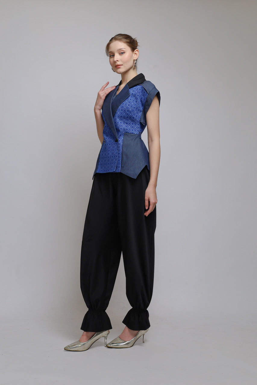 Bloom et Champs Blouse Denim Corak