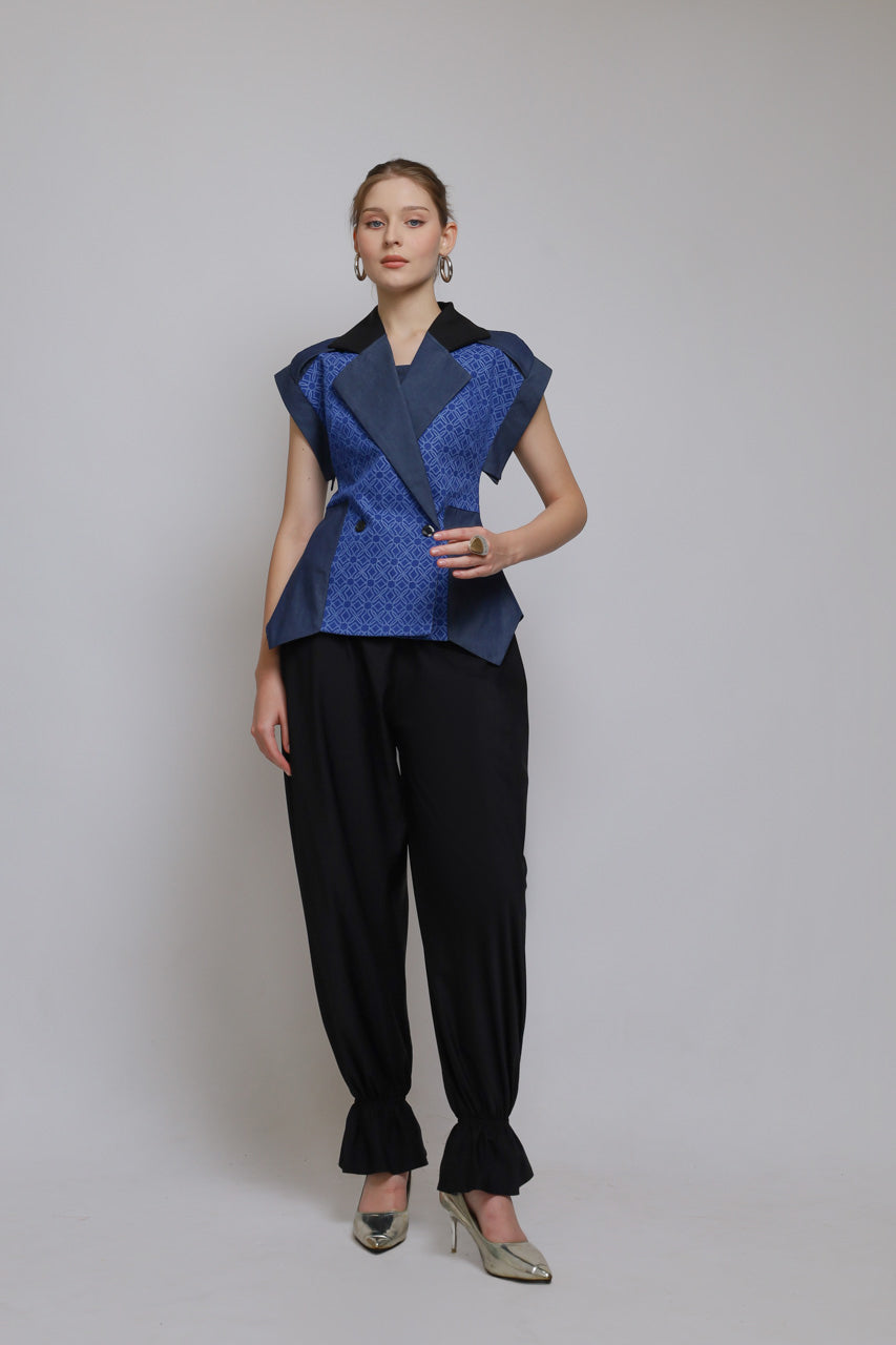 Bloom et Champs Blouse Denim Corak