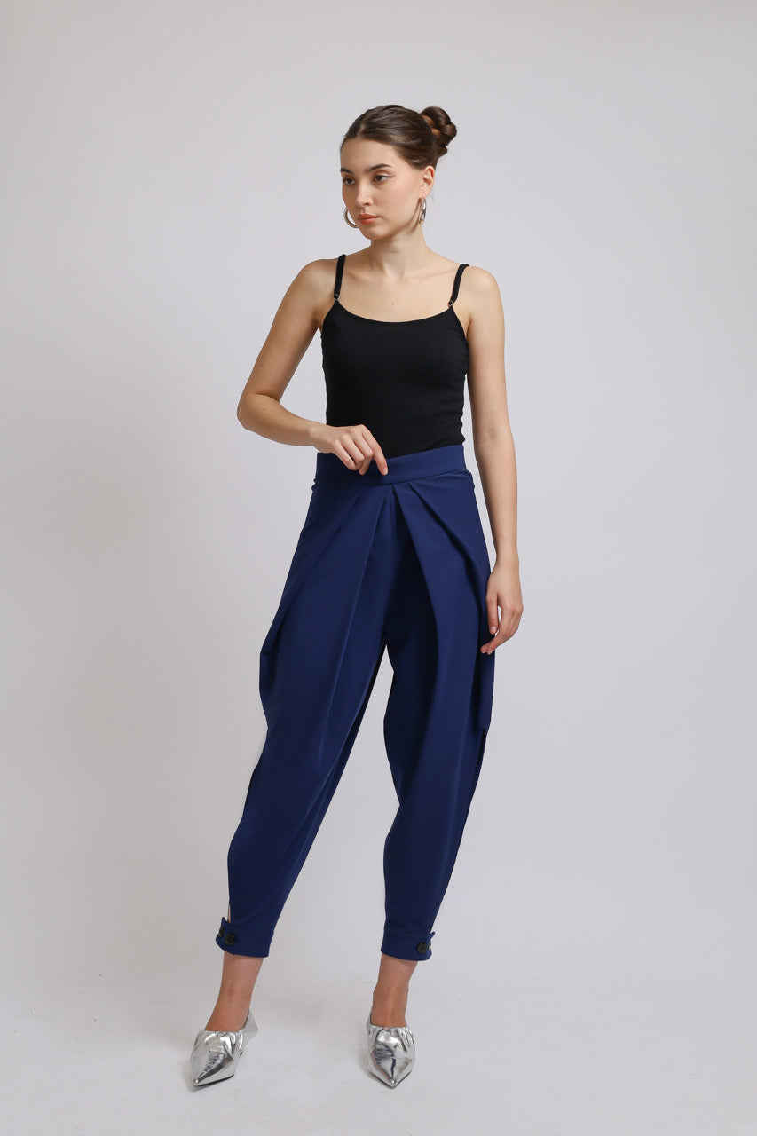 Bloom et Champs Slit Navy Pants