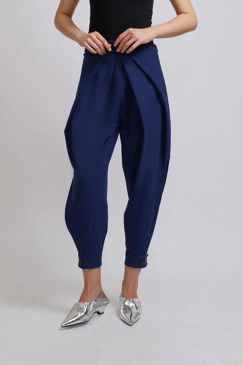 Bloom et Champs Slit Navy Pants