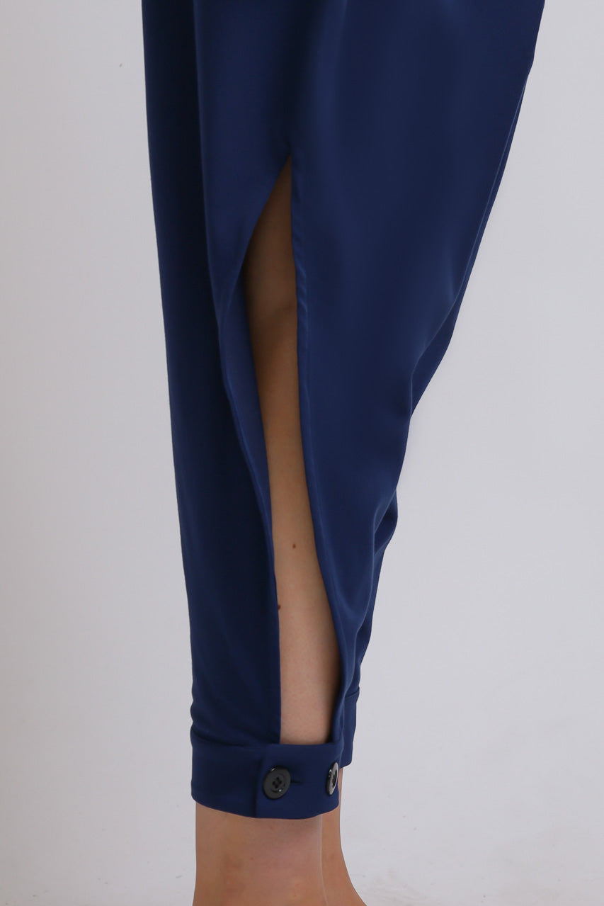 Bloom et Champs Slit Navy Pants
