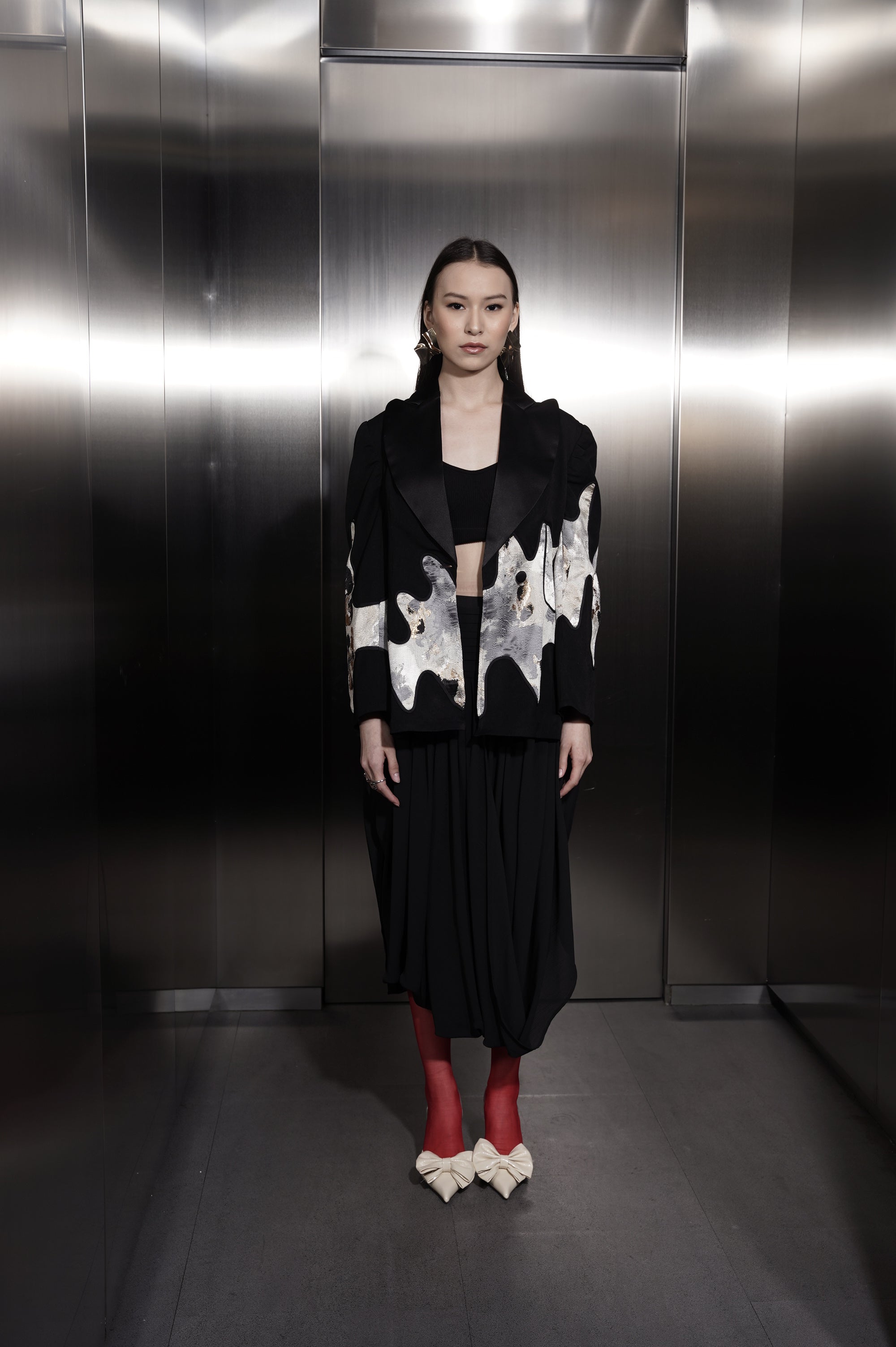 Bloom et Champs New Year Jacquard Blazer