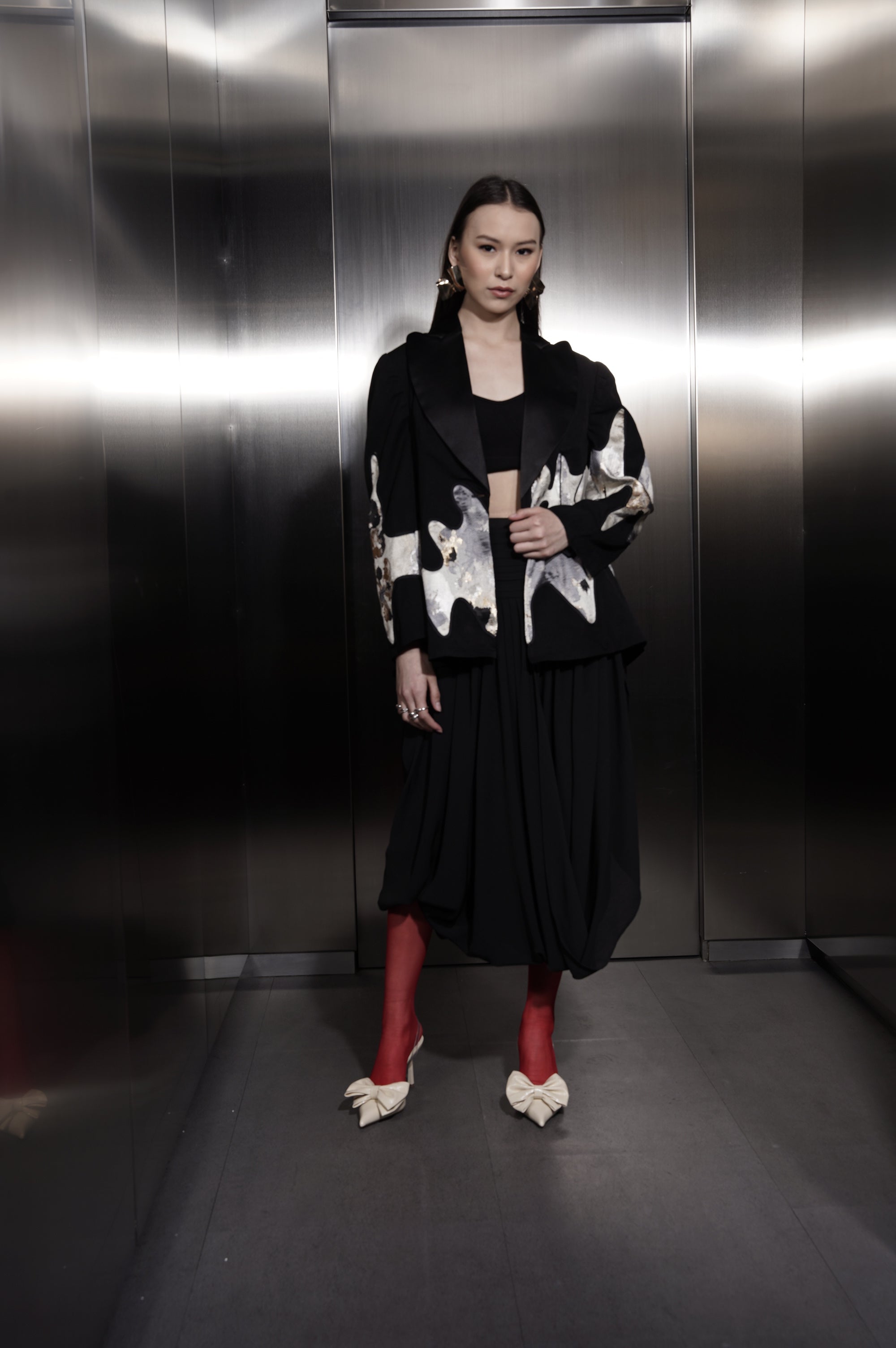 Bloom et Champs New Year Jacquard Blazer