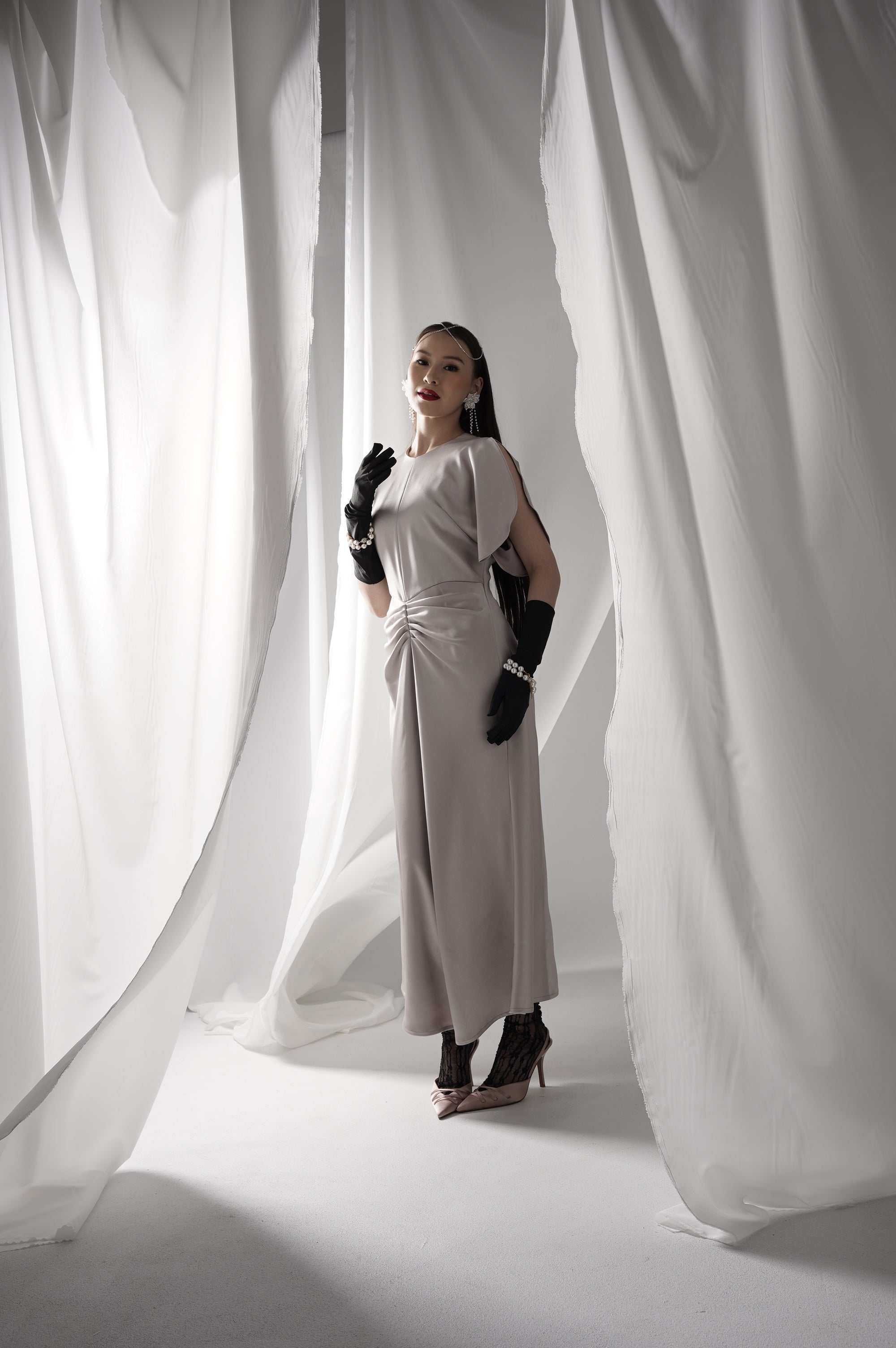 Bloom et Champs Vichi Silver Dress