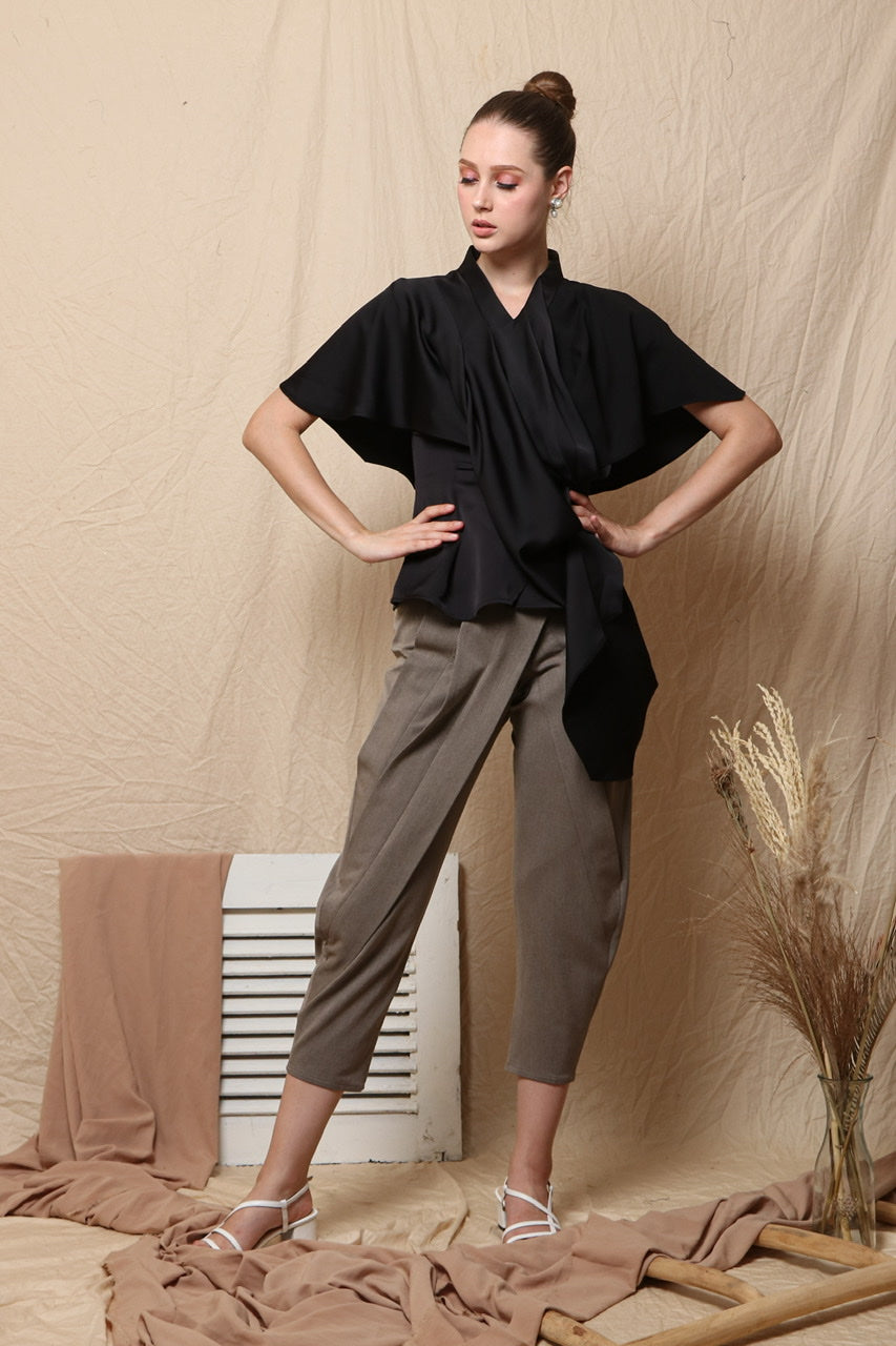 Top Cape Kewer Hitam