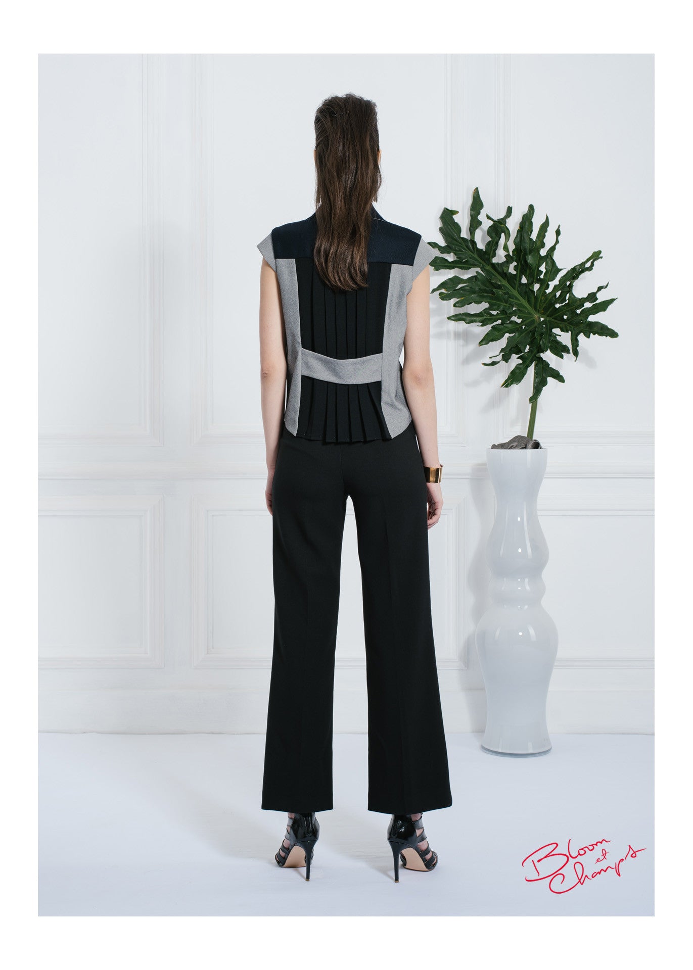 Sleeved Button Top