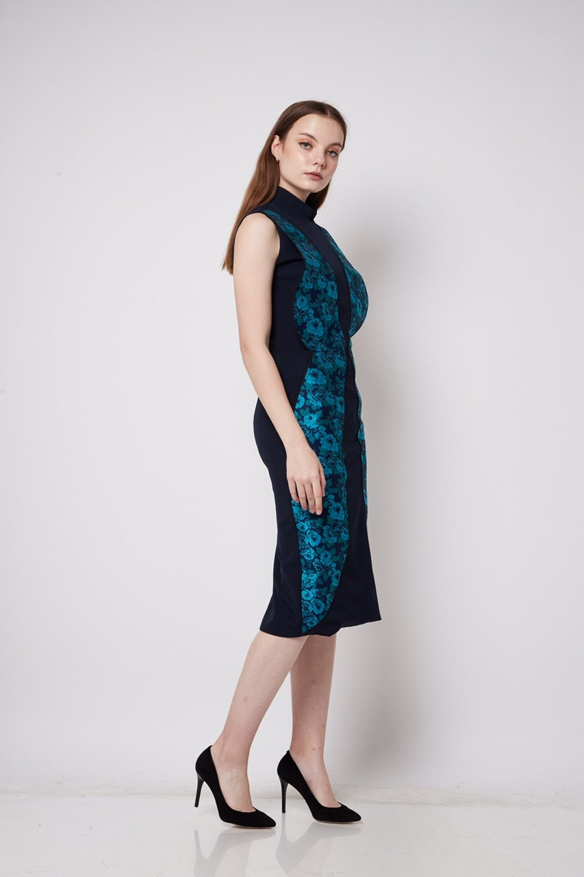 Dress Kupu Biru