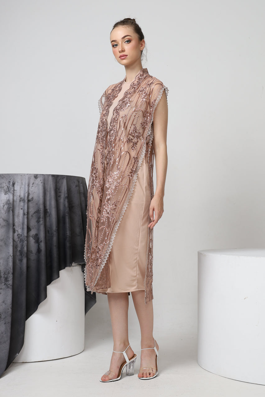 Bloom et Champs Dress Bombay Sequinned