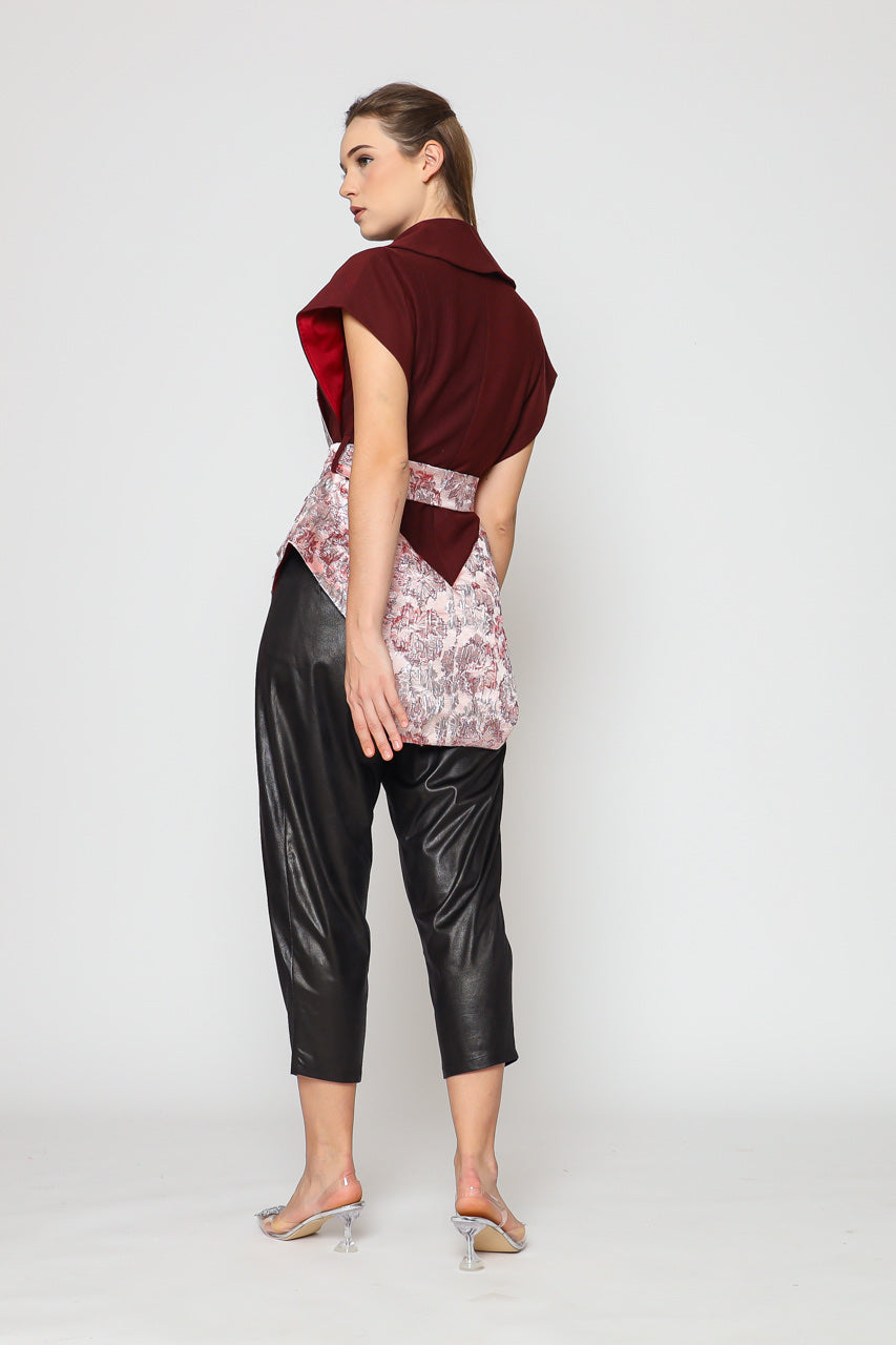 Bloom et Champs Top Uler Jacquard Merah