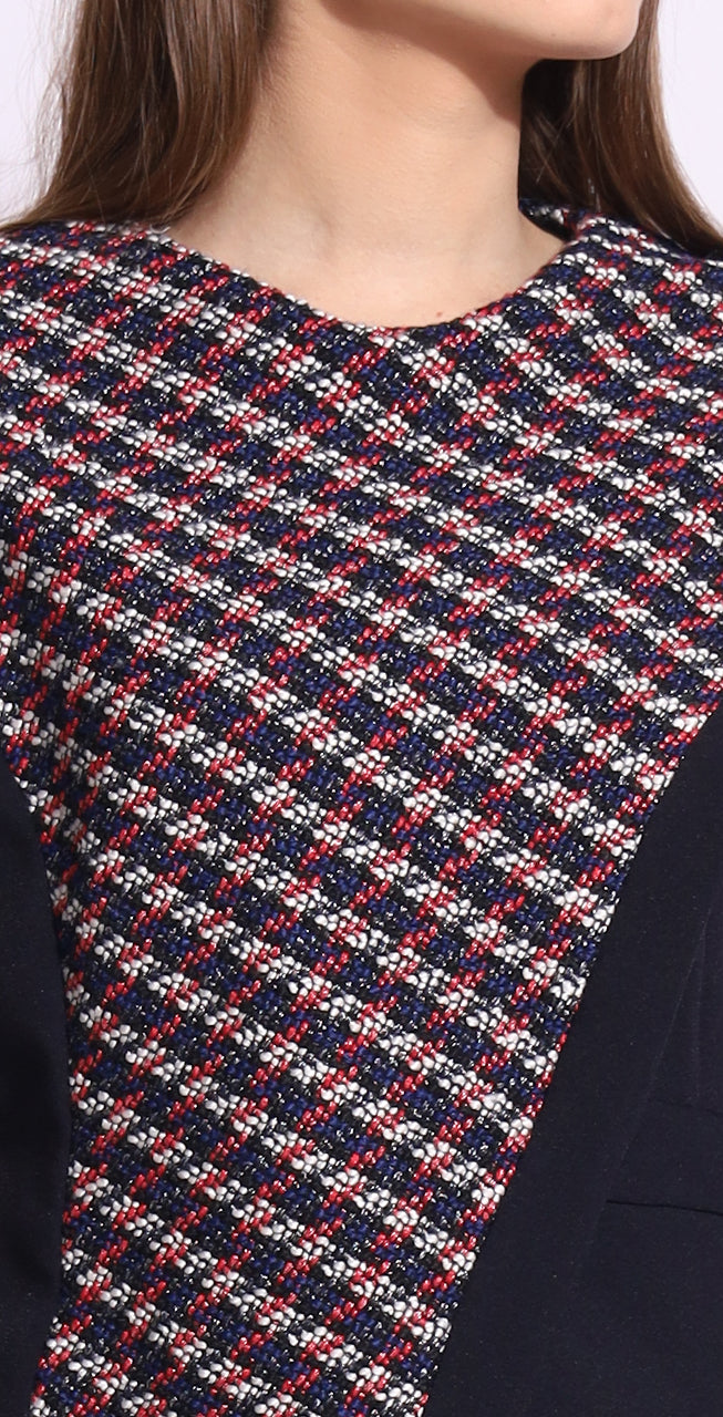 Bloom et Champs Navy Tweed