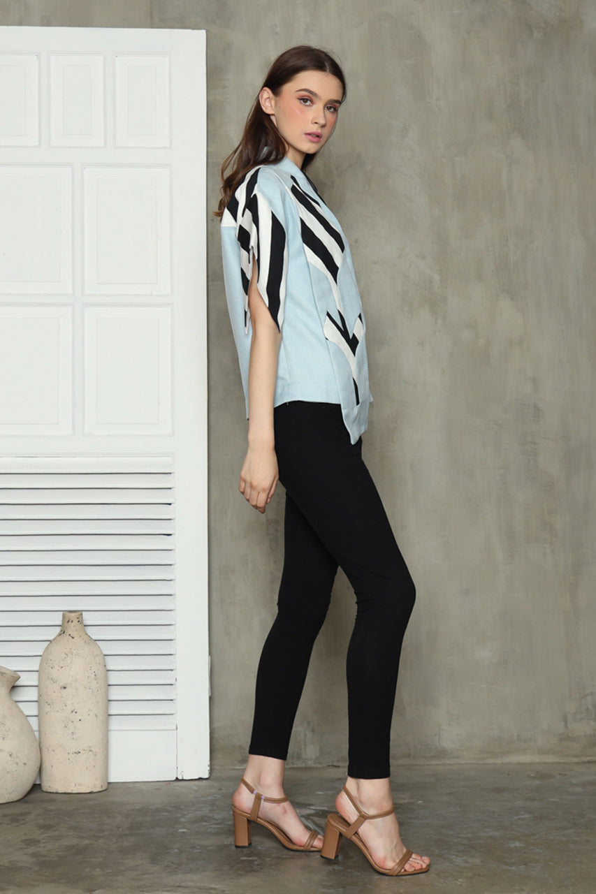 Bloom et Champs Tulip Zebra Top