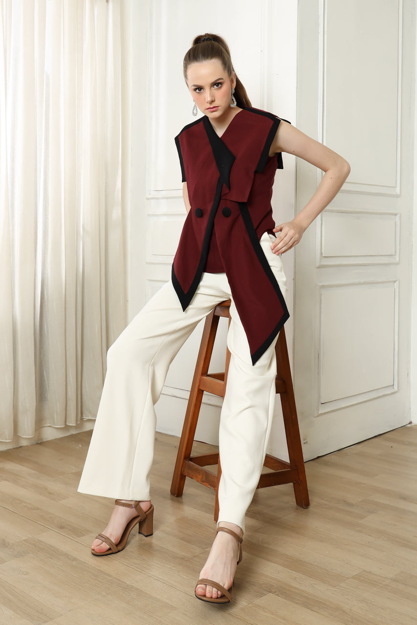 Bloom et Champs Maroon Tuxedo