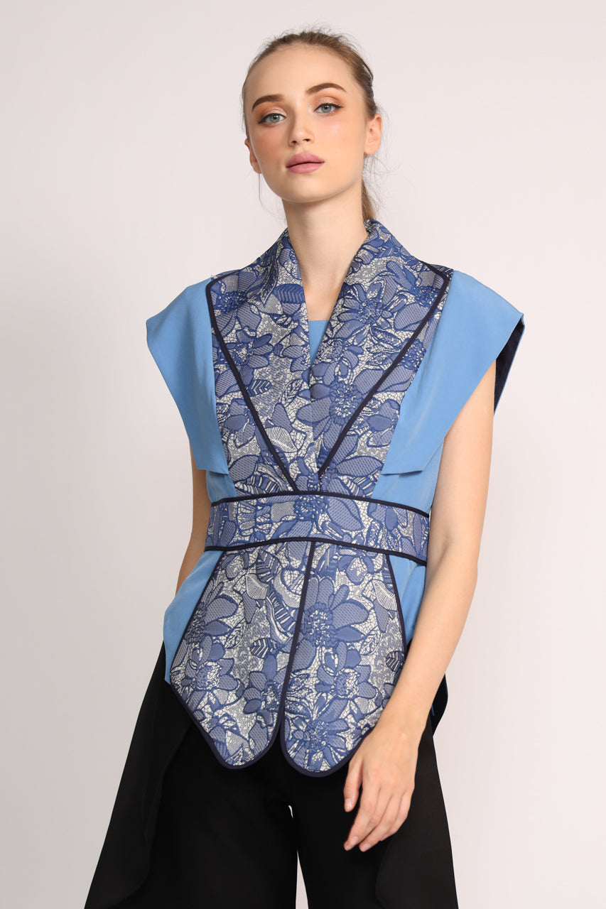 Bloom et Champs Blazer Kipas Biru
