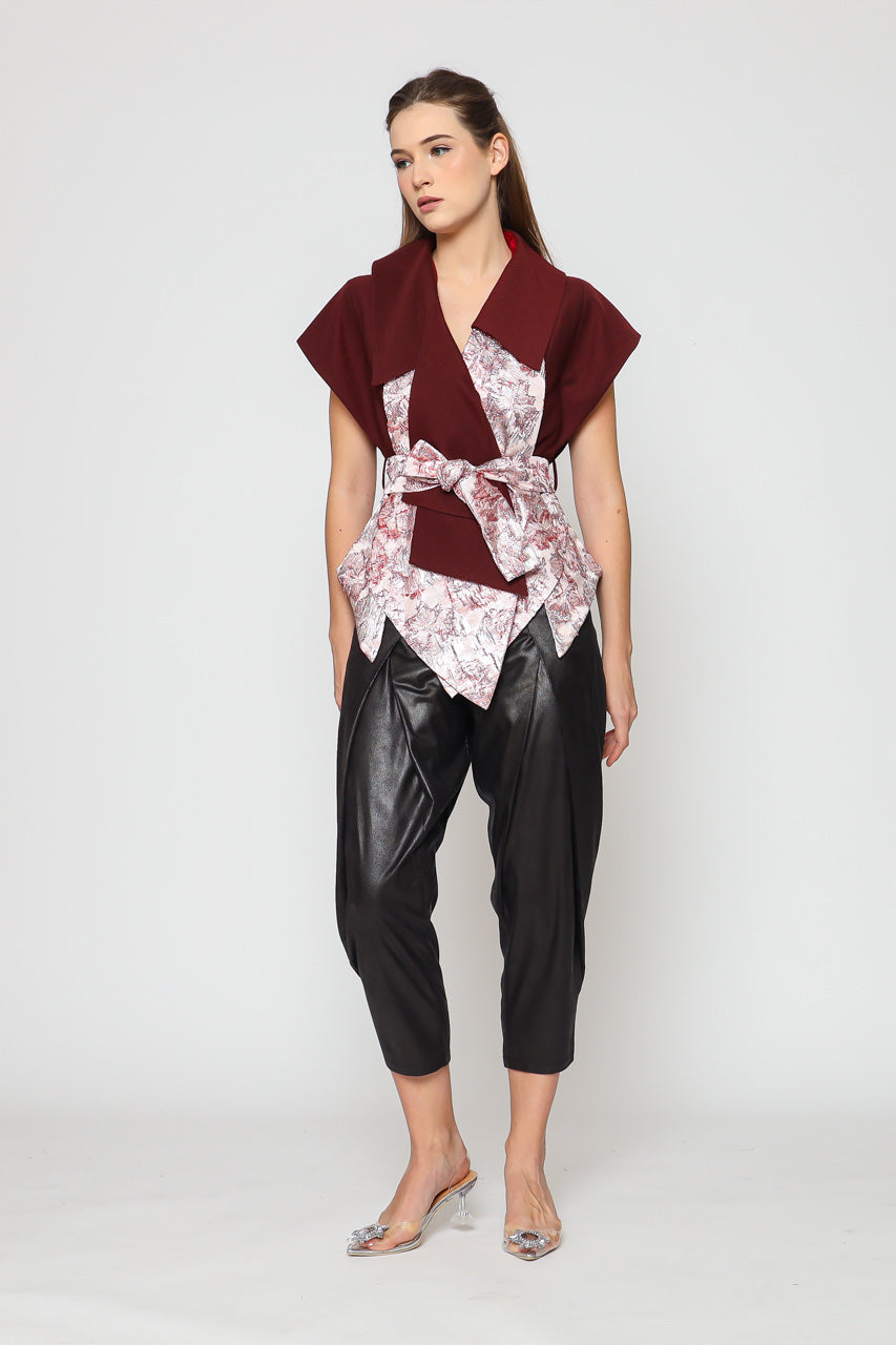 Bloom et Champs Top Uler Jacquard Merah