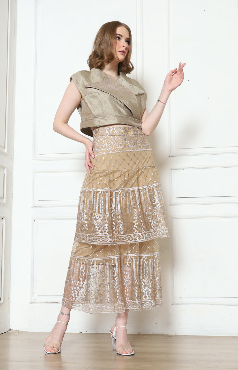 Bloom et Champs Rok Susun/Outer Crop Emas