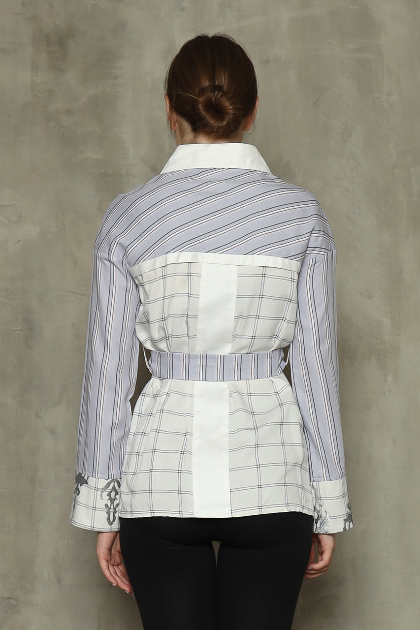 Bloom et Champs Kemeja Tile Abu