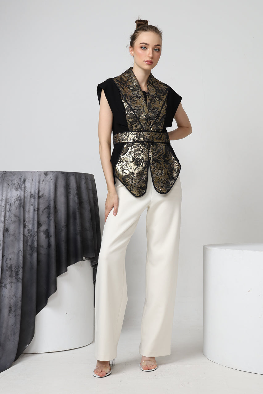 Bloom et Champs Blazer Kipas Gold